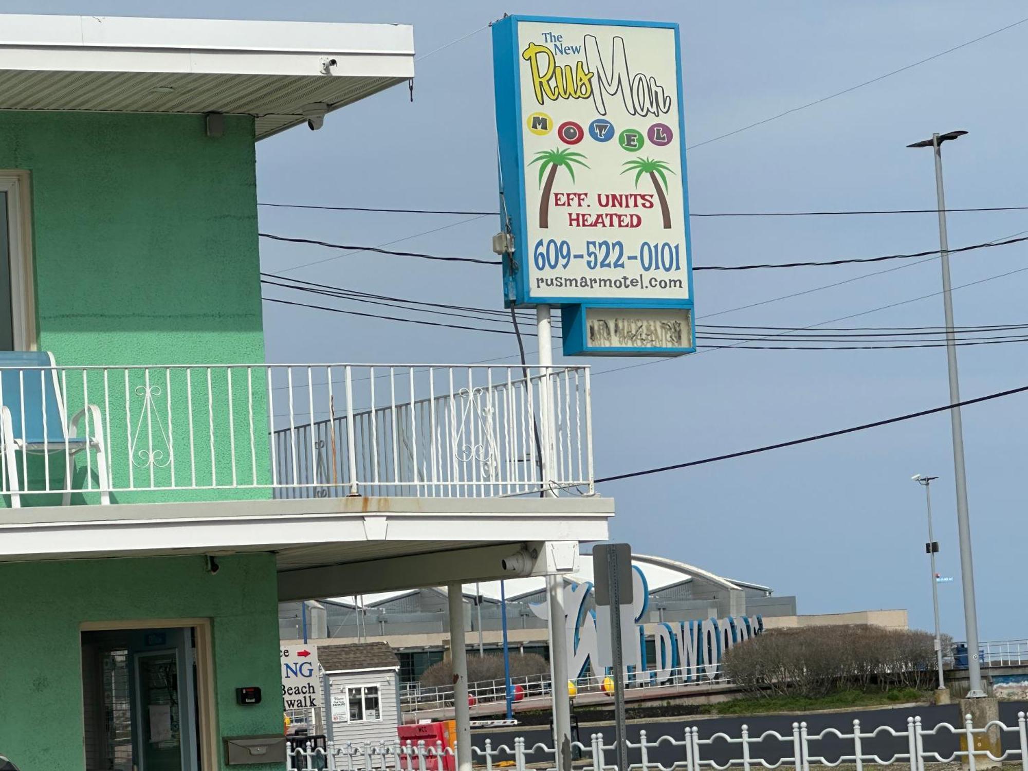 Rus Mar Motel Wildwood Beach & Boardwalk Ngoại thất bức ảnh