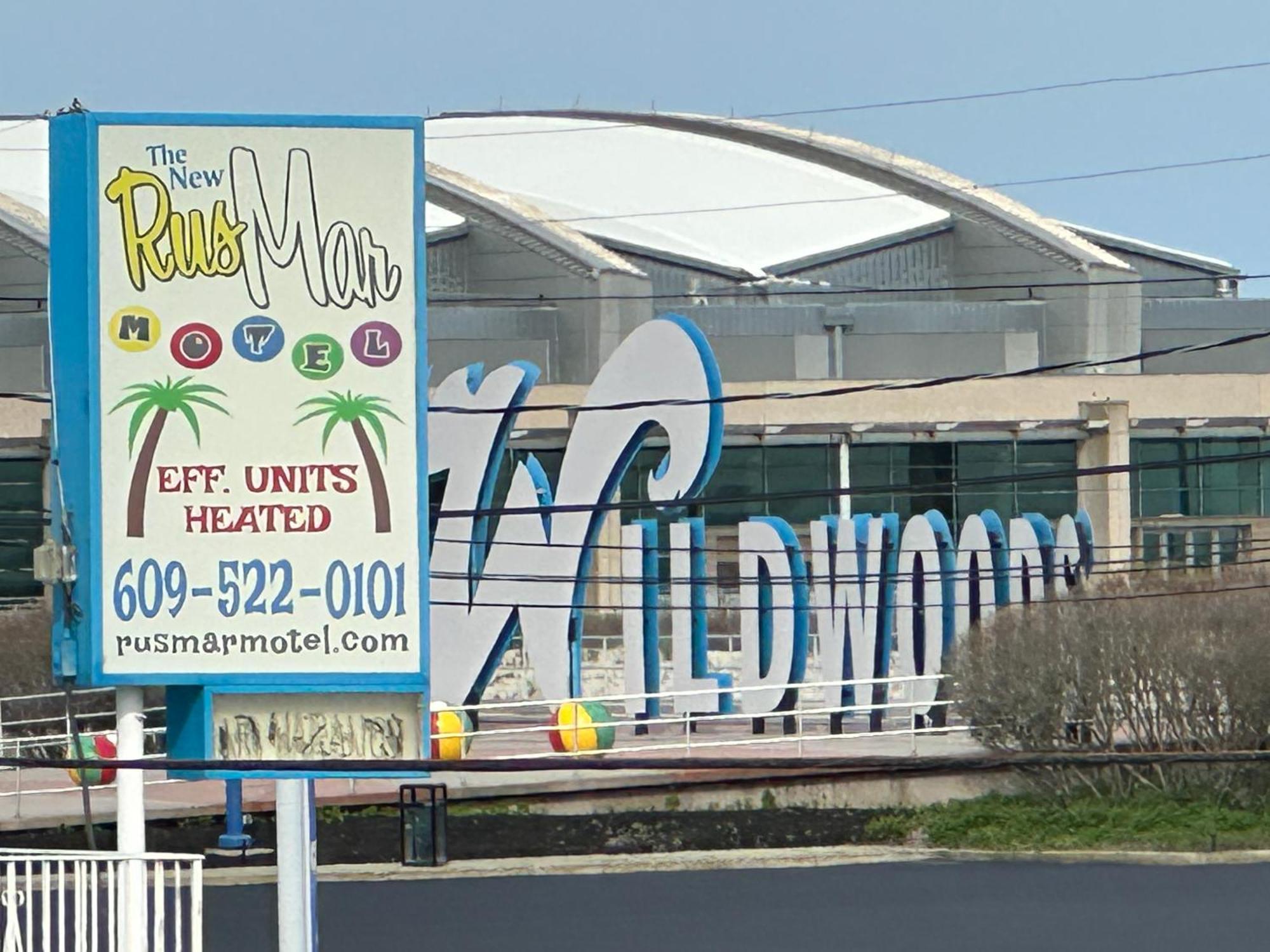 Rus Mar Motel Wildwood Beach & Boardwalk Ngoại thất bức ảnh